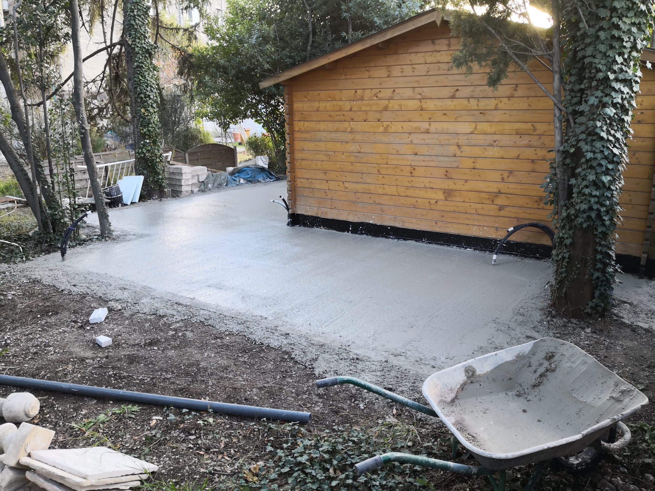Terrasse de chalet